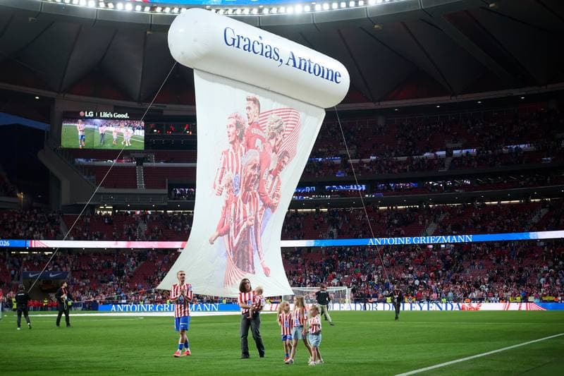 Football. La Liga. Atletico Madrid - Girona FC. 17.05.2026