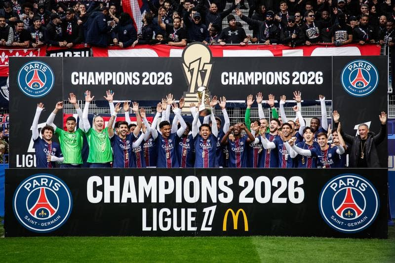 Football. Ligue 1. Paris FC - Paris Saint-Germain. 17.05.2026