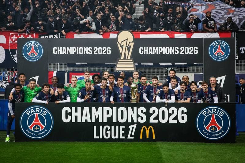 Football. Ligue 1. Paris FC - Paris Saint-Germain. 17.05.2026