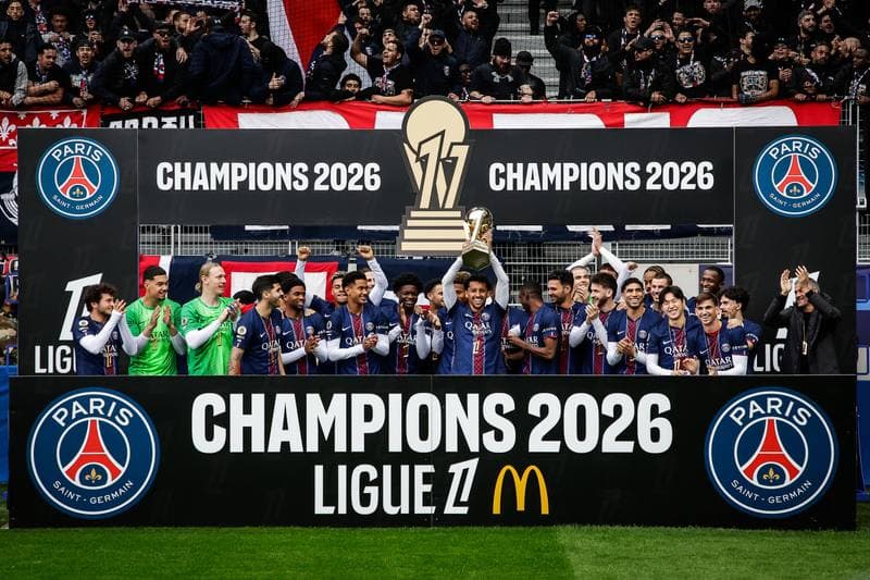 Football. Ligue 1. Paris FC - Paris Saint-Germain. 17.05.2026