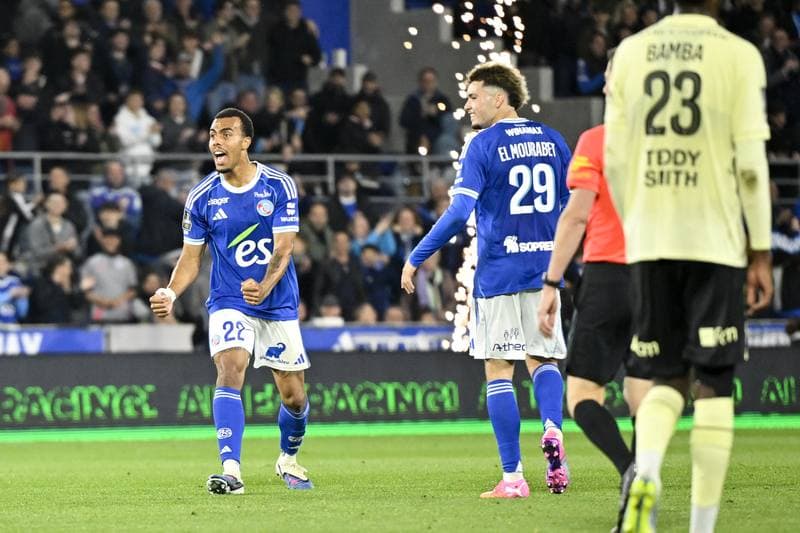 Football. Ligue 1. RC Strasbourg - AS Monaco. 17.05.2026