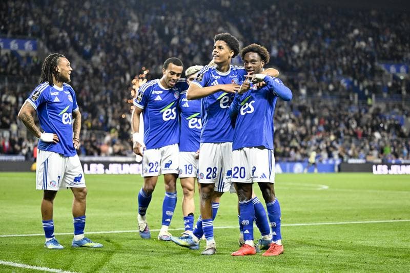Football. Ligue 1. RC Strasbourg - AS Monaco. 17.05.2026