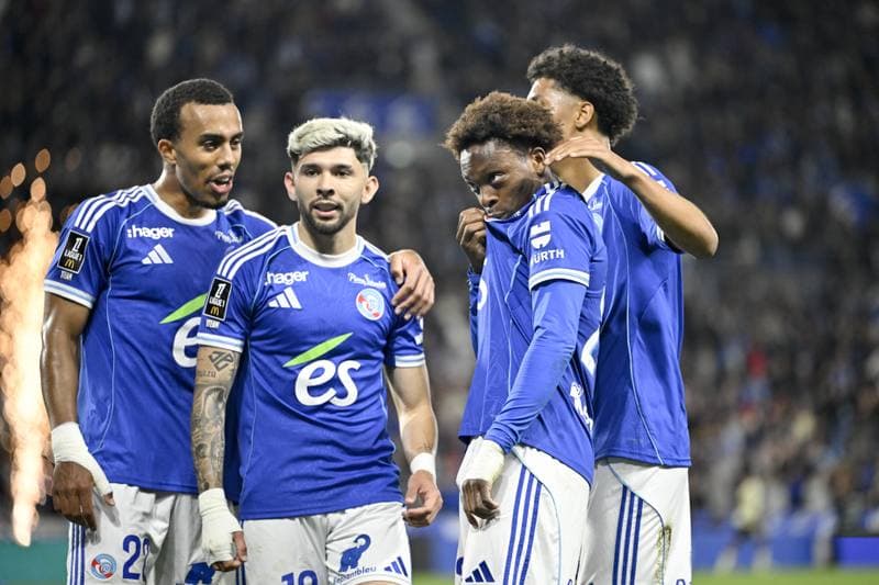 Football. Ligue 1. RC Strasbourg - AS Monaco. 17.05.2026