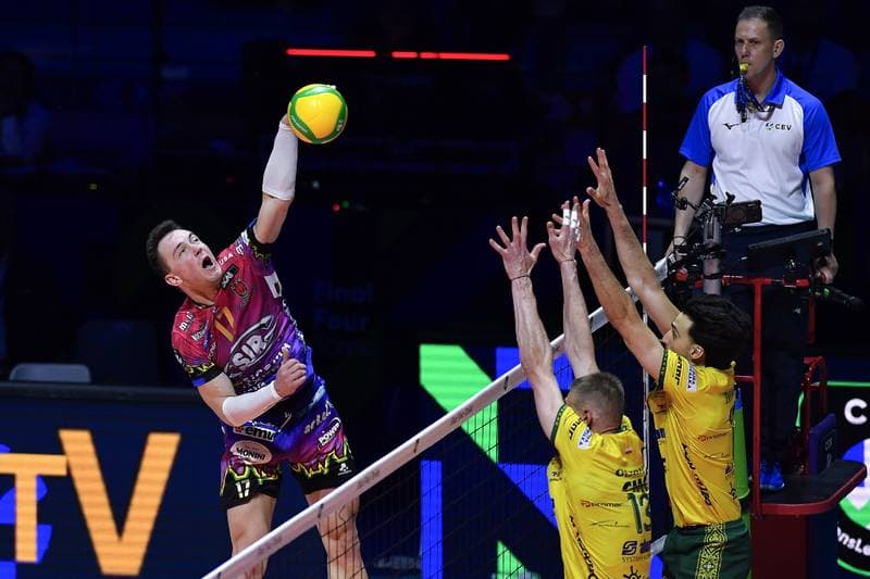 Volleyball. CEV Champions League. Sir Sicoma Monini Perugia - Aluron CMC Warta Zawiercie. 17.05.2026