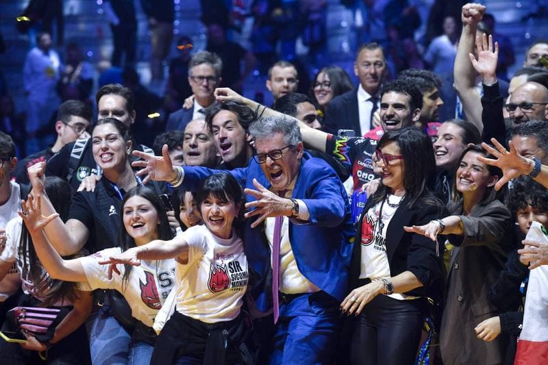 Volleyball. CEV Champions League. Sir Sicoma Monini Perugia - Aluron CMC Warta Zawiercie. 17.05.2026