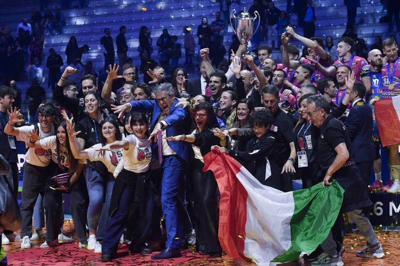 Volleyball. CEV Champions League. Sir Sicoma Monini Perugia - Aluron CMC Warta Zawiercie. 17.05.2026