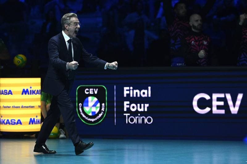 Volleyball. CEV Champions League. Sir Sicoma Monini Perugia - Aluron CMC Warta Zawiercie. 17.05.2026