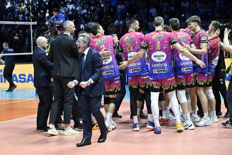 Volleyball. CEV Champions League. Sir Sicoma Monini Perugia - Aluron CMC Warta Zawiercie. 17.05.2026