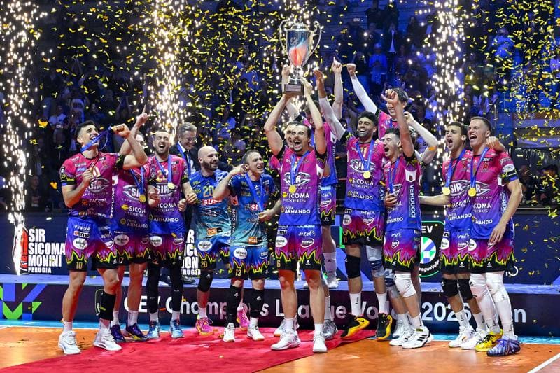 Volleyball. CEV Champions League. Sir Sicoma Monini Perugia - Aluron CMC Warta Zawiercie. 17.05.2026