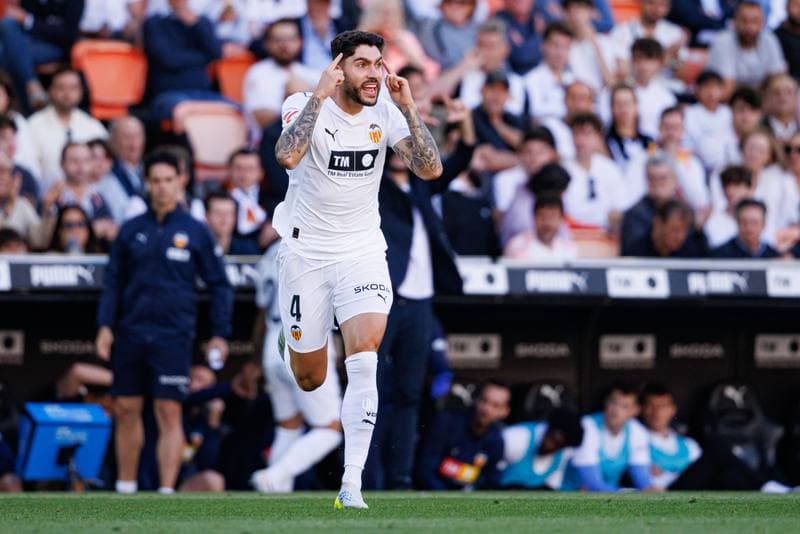 Football. La Liga. Rayo Vallecano - Valencia. 17.05.2026