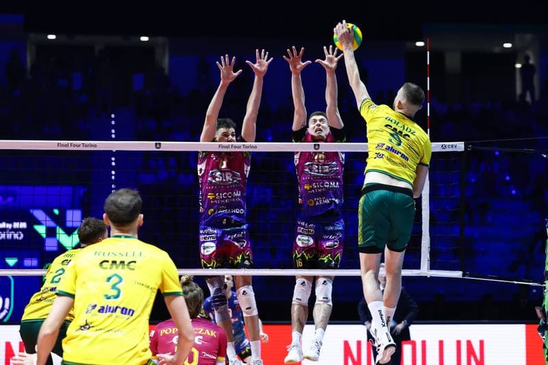 Volleyball. CEV Champions League. Sir Sicoma Monini Perugia - Aluron CMC Warta Zawiercie. 17.05.2026