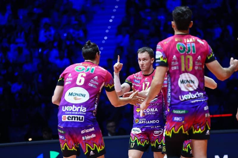 Volleyball. CEV Champions League. Sir Sicoma Monini Perugia - Aluron CMC Warta Zawiercie. 17.05.2026