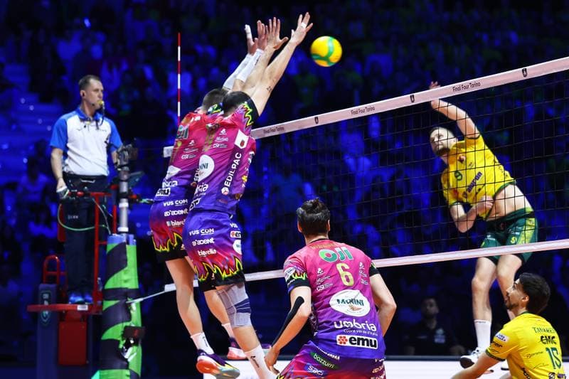 Volleyball. CEV Champions League. Sir Sicoma Monini Perugia - Aluron CMC Warta Zawiercie. 17.05.2026