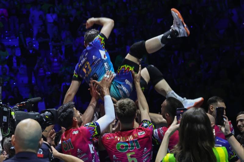 Volleyball. CEV Champions League. Sir Sicoma Monini Perugia - Aluron CMC Warta Zawiercie. 17.05.2026