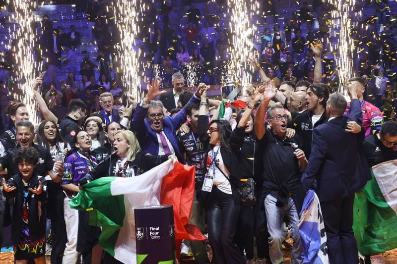 Volleyball. CEV Champions League. Sir Sicoma Monini Perugia - Aluron CMC Warta Zawiercie. 17.05.2026