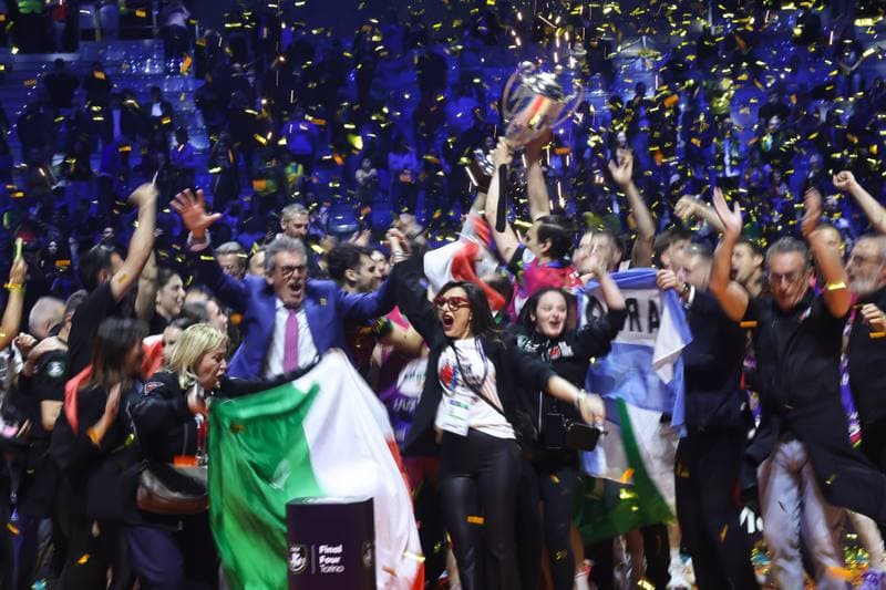 Volleyball. CEV Champions League. Sir Sicoma Monini Perugia - Aluron CMC Warta Zawiercie. 17.05.2026