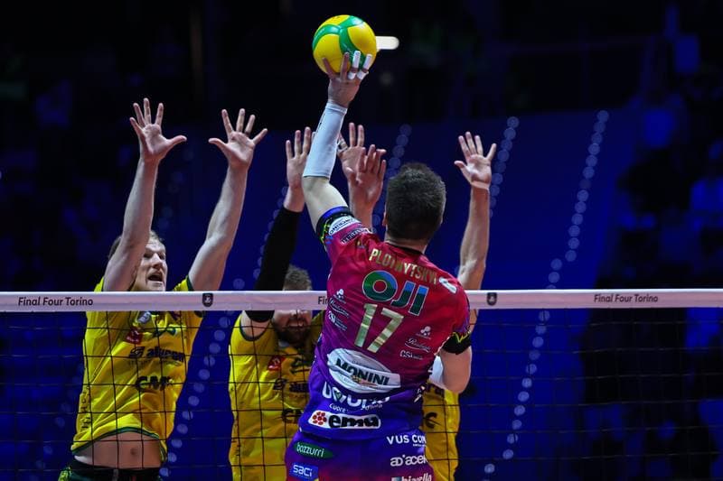 Volleyball. CEV Champions League. Sir Sicoma Monini Perugia - Aluron CMC Warta Zawiercie. 17.05.2026