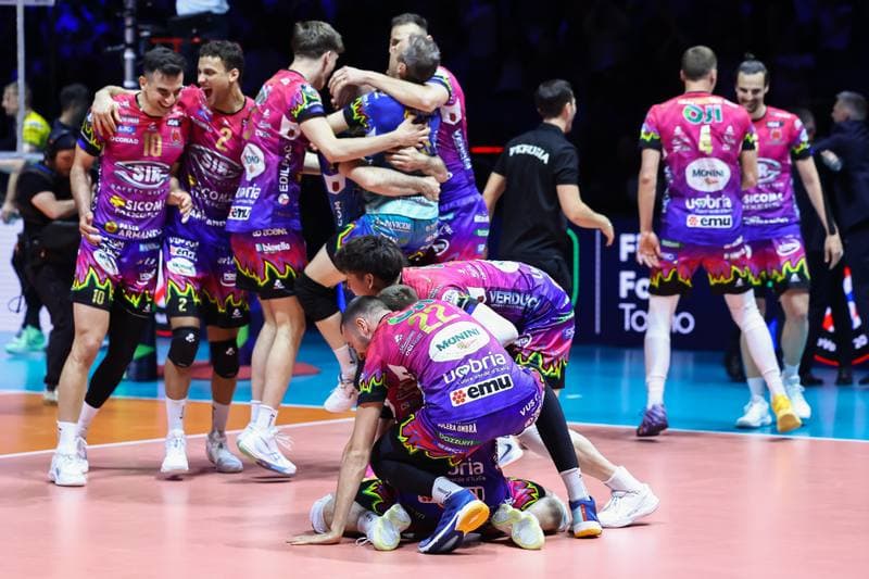 Volleyball. CEV Champions League. Sir Sicoma Monini Perugia - Aluron CMC Warta Zawiercie. 17.05.2026