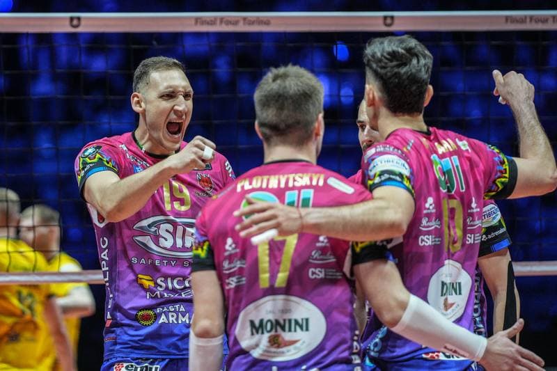 Volleyball. CEV Champions League. Sir Sicoma Monini Perugia - Aluron CMC Warta Zawiercie. 17.05.2026