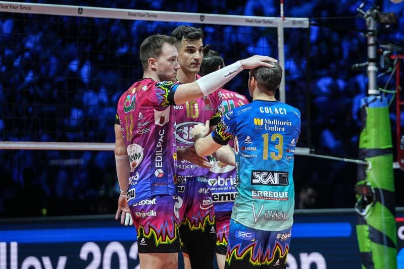 Volleyball. CEV Champions League. Sir Sicoma Monini Perugia - Aluron CMC Warta Zawiercie. 17.05.2026