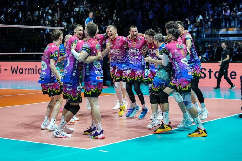Volleyball. CEV Champions League. Sir Sicoma Monini Perugia - Aluron CMC Warta Zawiercie. 17.05.2026