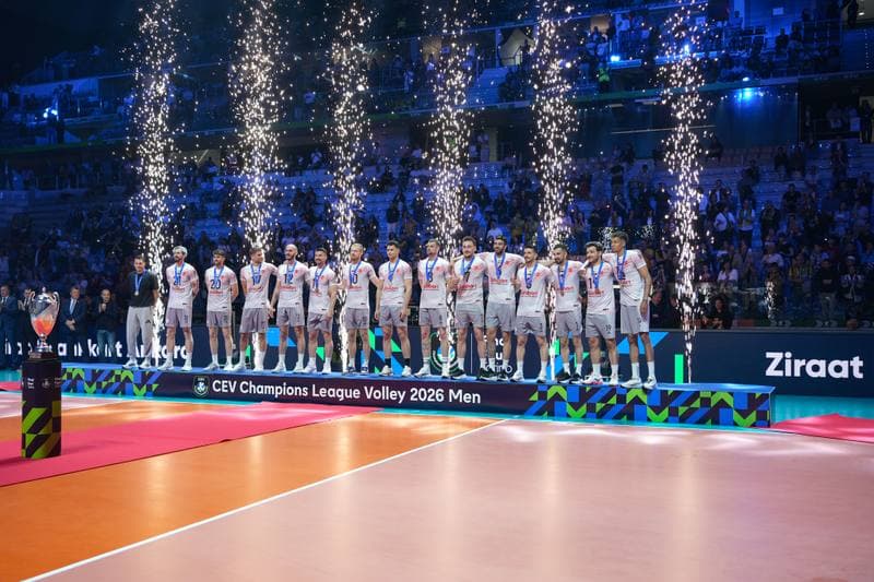 Volleyball. CEV Champions League. Sir Sicoma Monini Perugia - Aluron CMC Warta Zawiercie. 17.05.2026