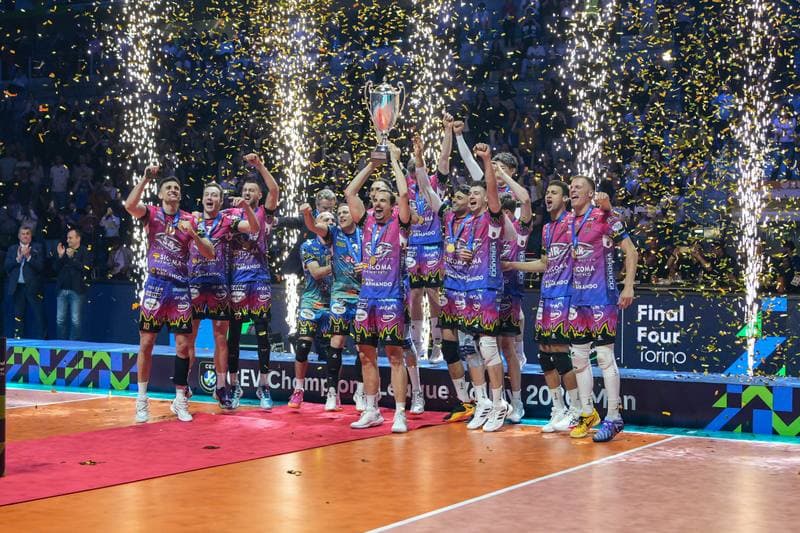 Volleyball. CEV Champions League. Sir Sicoma Monini Perugia - Aluron CMC Warta Zawiercie. 17.05.2026