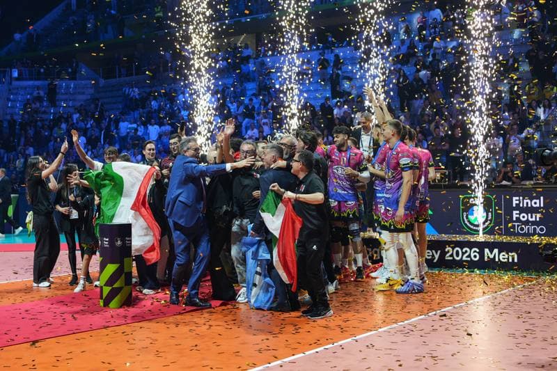 Volleyball. CEV Champions League. Sir Sicoma Monini Perugia - Aluron CMC Warta Zawiercie. 17.05.2026
