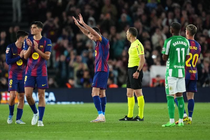 Football. La Liga. FC Barcelona - Real Betis. 17.05.2026