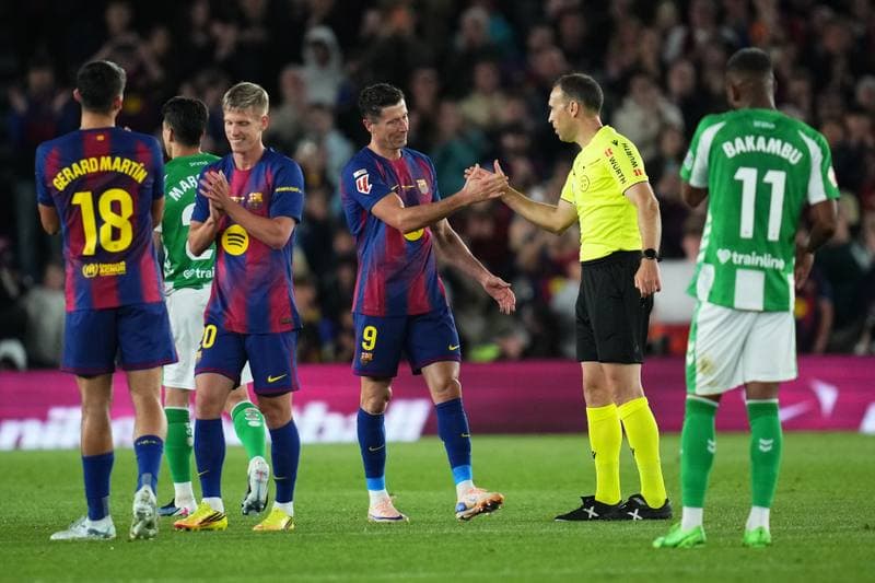 Football. La Liga. FC Barcelona - Real Betis. 17.05.2026