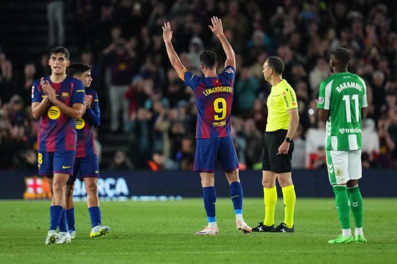 Football. La Liga. FC Barcelona - Real Betis. 17.05.2026