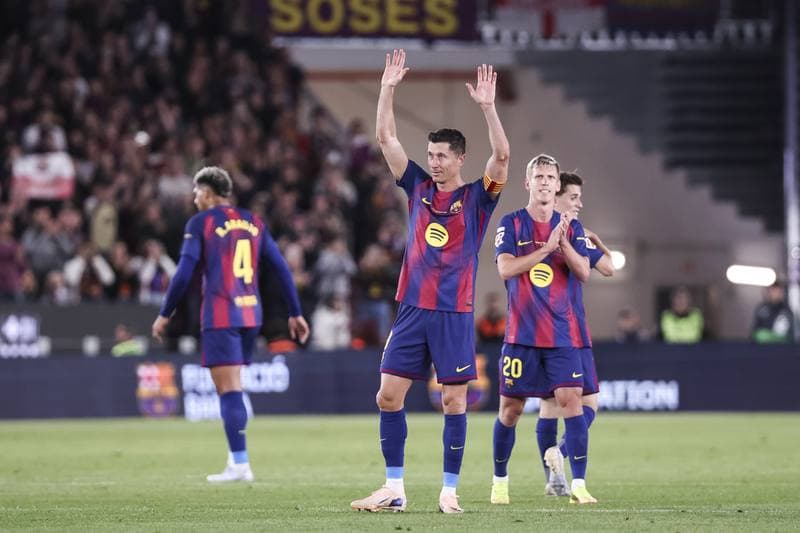 Football. La Liga. Barcelona - Real Betis. 17.05.2026