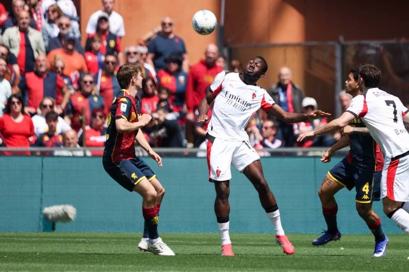 Football. Serie A. Genoa CFC - AC Milan. 14.05.2026