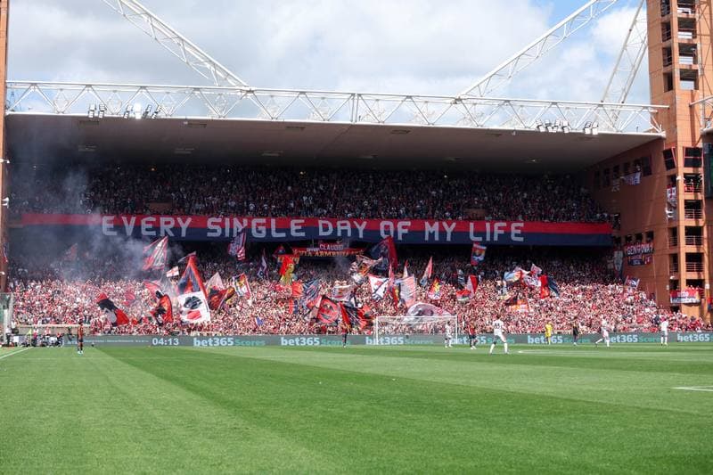 Football. Serie A. Genoa CFC - AC Milan. 14.05.2026
