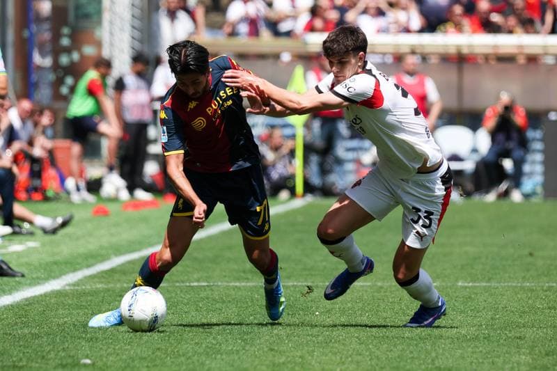 Football. Serie A. Genoa CFC - AC Milan. 14.05.2026