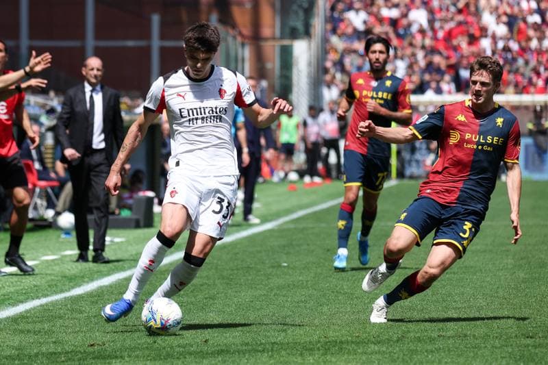 Football. Serie A. Genoa CFC - AC Milan. 14.05.2026