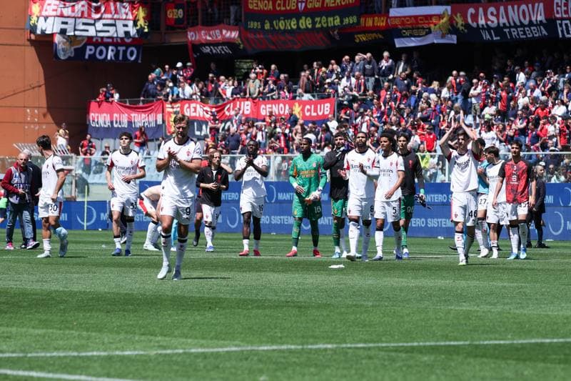 Football. Serie A. Genoa CFC - AC Milan. 14.05.2026