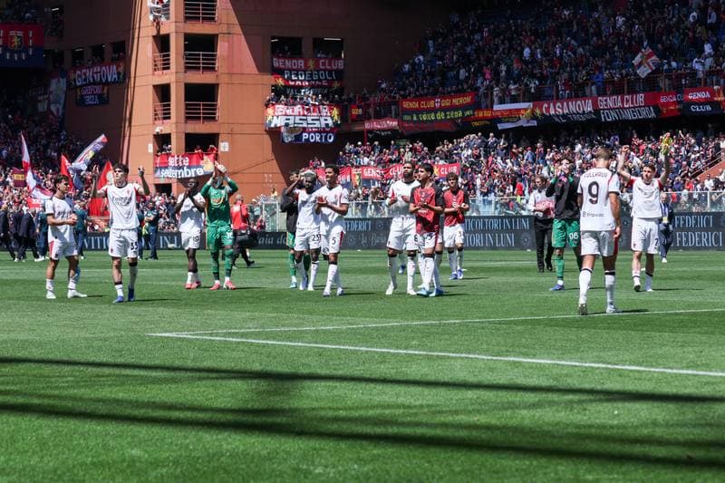 Football. Serie A. Genoa CFC - AC Milan. 14.05.2026