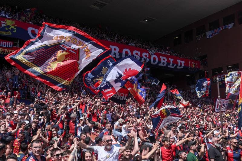Football. Serie A. Genoa CFC - AC Milan. 14.05.2026