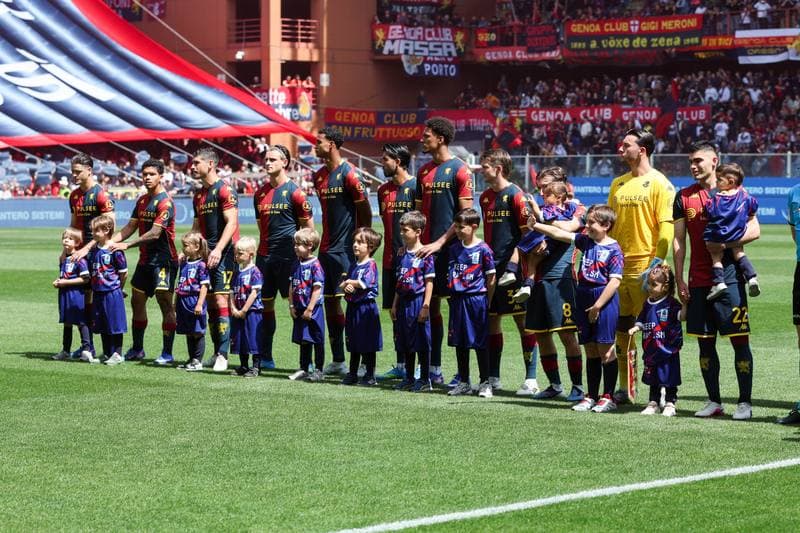 Football. Serie A. Genoa CFC - AC Milan. 14.05.2026