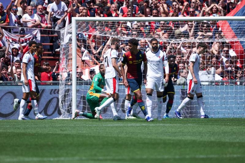 Football. Serie A. Genoa CFC - AC Milan. 14.05.2026