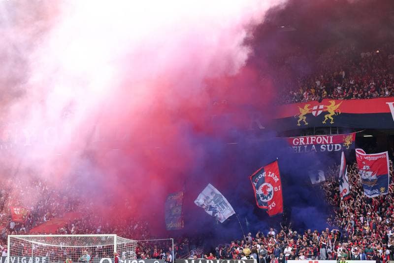 Football. Serie A. Genoa CFC - AC Milan. 14.05.2026