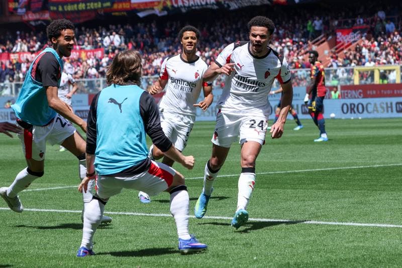Football. Serie A. Genoa CFC - AC Milan. 14.05.2026