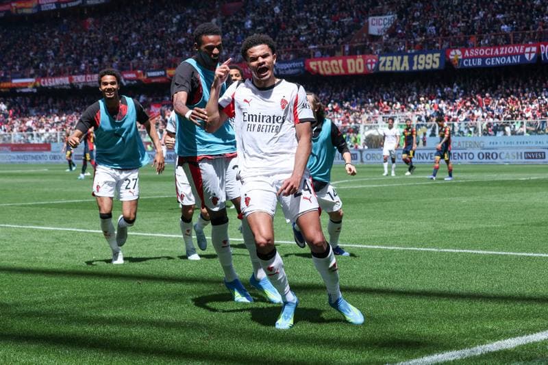 Football. Serie A. Genoa CFC - AC Milan. 14.05.2026