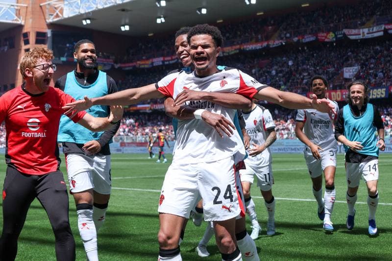 Football. Serie A. Genoa CFC - AC Milan. 14.05.2026