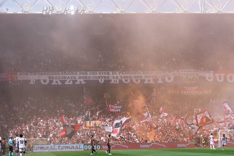 Football. Serie A. Genoa CFC - AC Milan. 14.05.2026