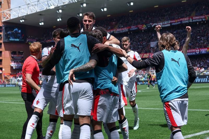 Football. Serie A. Genoa CFC - AC Milan. 14.05.2026
