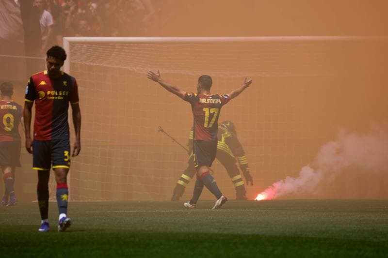 Football. Serie A. Genoa CFC - AC Milan. 14.05.2026