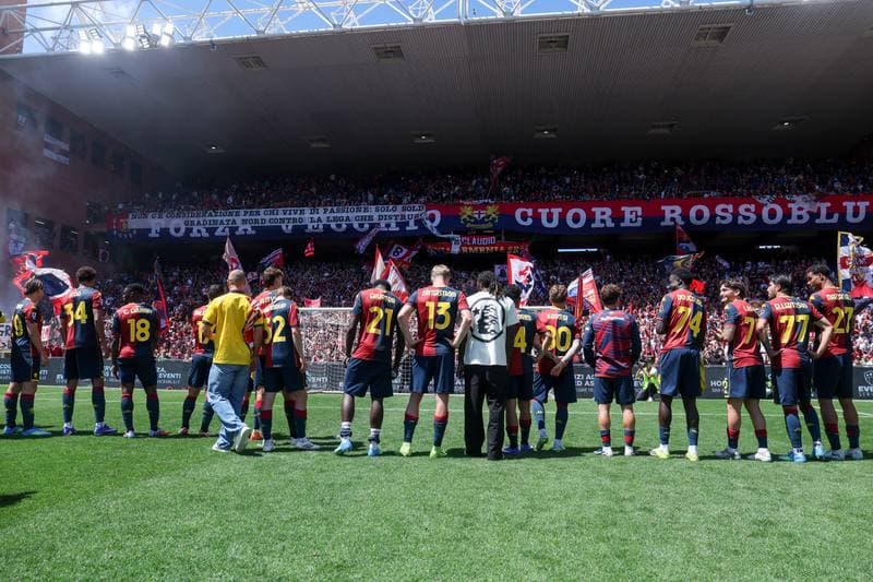 Football. Serie A. Genoa CFC - AC Milan. 14.05.2026