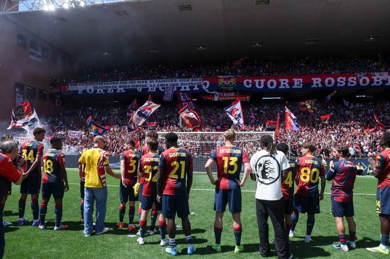 Football. Serie A. Genoa CFC - AC Milan. 14.05.2026